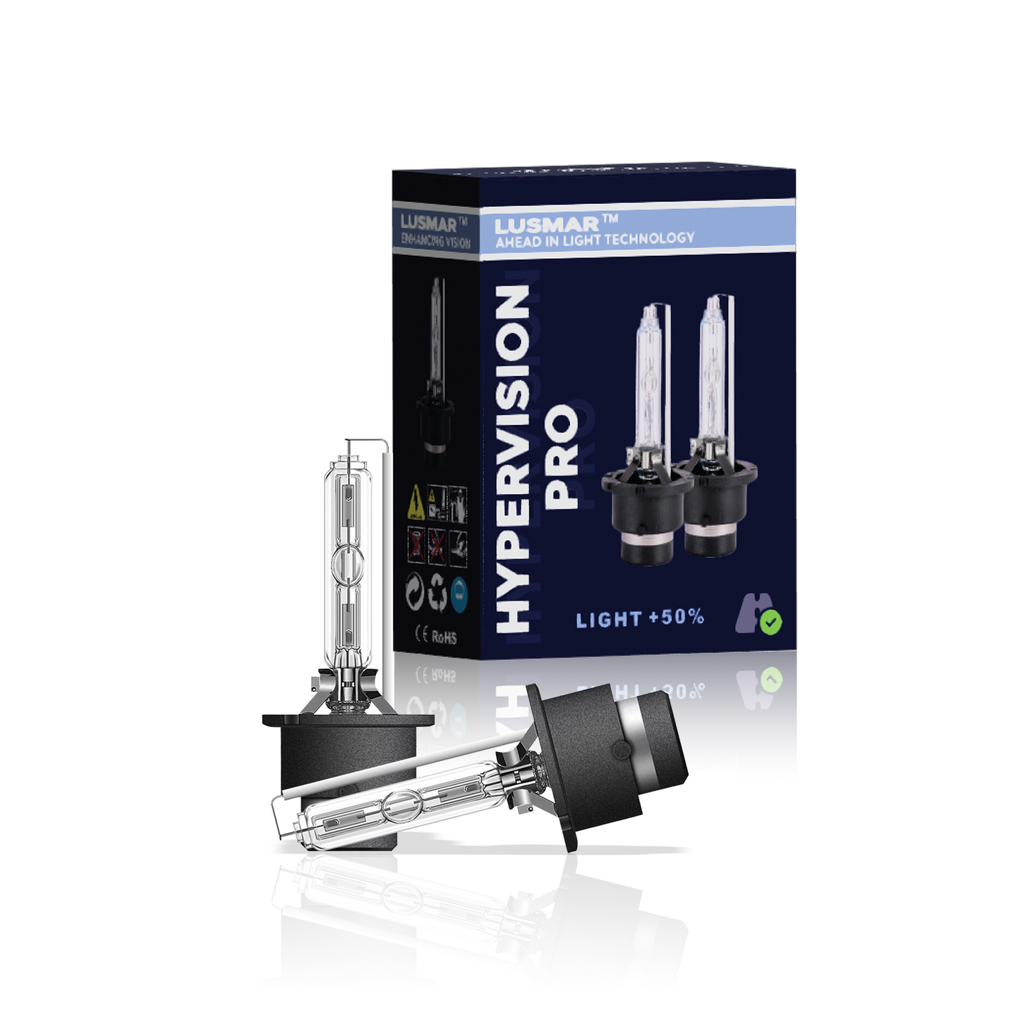 Kit XENON D4S LUSMAR™ 6000k 6400 lumeni 70W / set