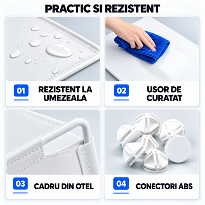 Dulap Modular Copii, 12 Usi, D3012-modular, Alb