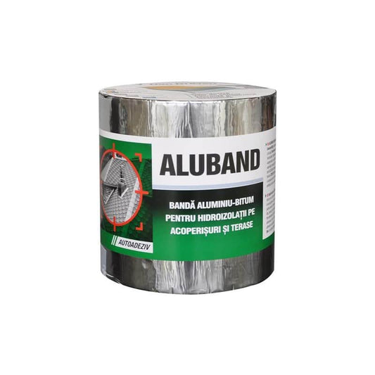 Banda aluminiu, 20cm x 10m, Den Braven / D30440
