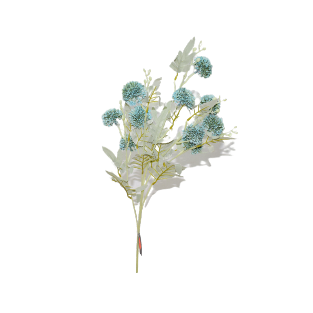 Planta artificiala cu 10 fire, Naimeed D3111, culoare Albastru, 82 x 30 cm