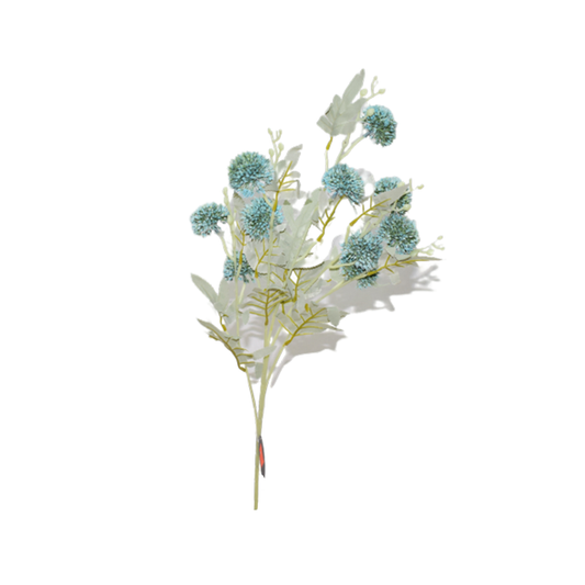 Planta artificiala cu 10 fire, Naimeed D3111, culoare Albastru, 82 x 30 cm