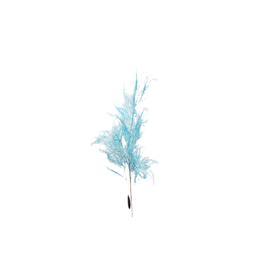 Planta artificiala cu 5 fire, Naimeed D3113, culoare Albastru, 90 x 20 cm