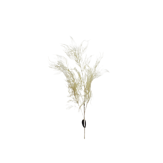 Planta artificiala cu 5 fire, Naimeed D3113, culoare Alb, 90 x 20 cm