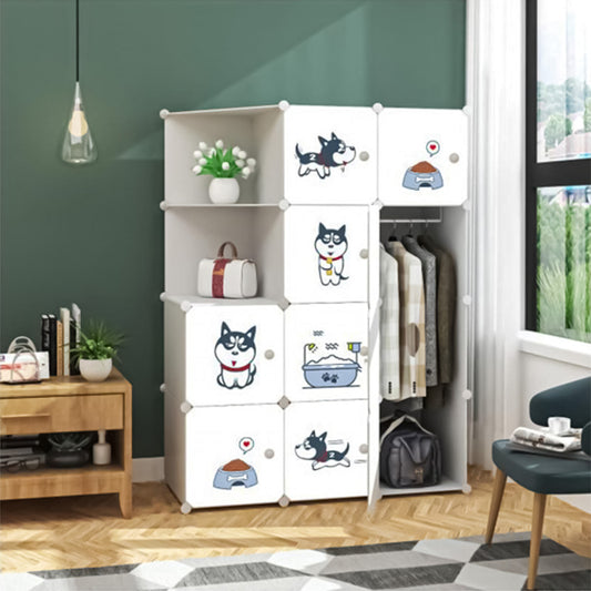 Dulap Modular, 10 Usi Si 2 Rafturi, D3222
