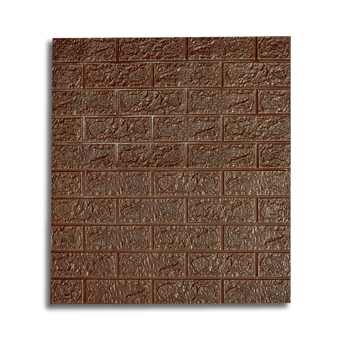 Tapet 3D autoadeziv, Naimeed D3312 Maro, model Caramida, 70 x 77 cm