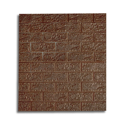Tapet 3D autoadeziv, Naimeed D3312 Maro, model Caramida, 70 x 77 cm