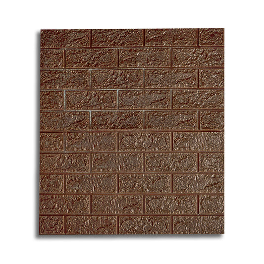 Tapet 3D autoadeziv, Naimeed D3312 Maro, model Caramida, 70 x 77 cm