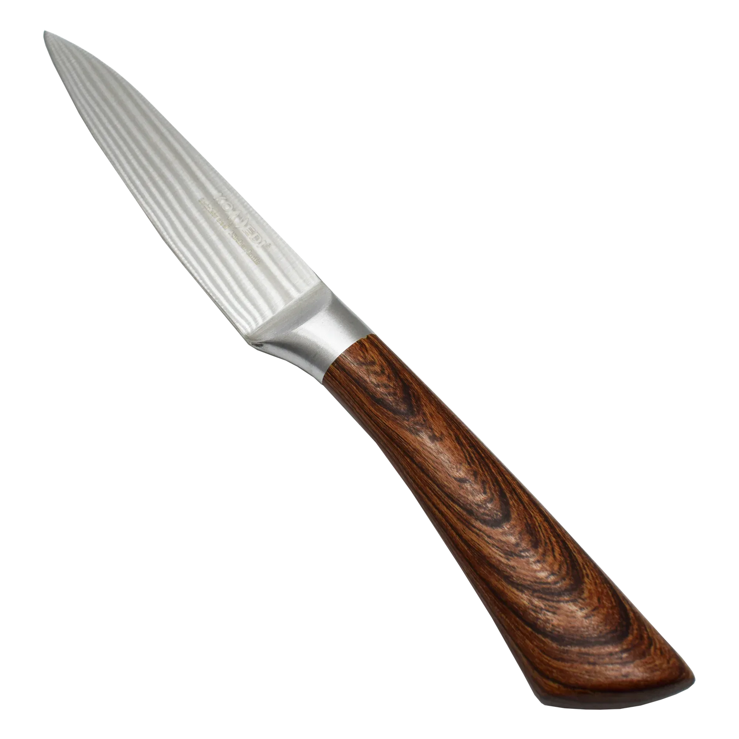 Cutit pentru legume, Naimeed D3362, gama Konedi, otel inoxidabil, maner imitatie lemn, 12.5 cm - 221.ro