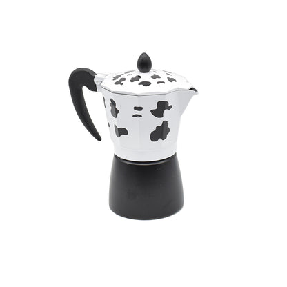 Cafetiera 6 cafele, D3411, Negru/Alb