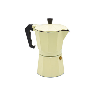 Cafetiera MOKA, 6 cafele, crem, DC-3