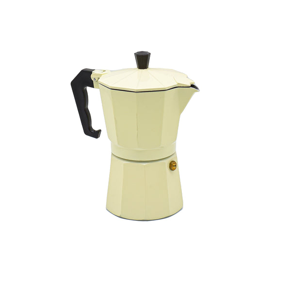 Cafetiera MOKA, 6 cafele, crem, DC-3
