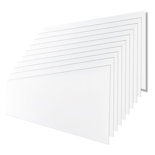 Set 10 panouri decorative, Autoadeziv, suprafata acoperita 1.8 m2, Naimeed D3504, 30 x 60 cm, Alb