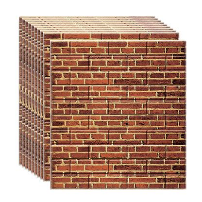 Set 10 x Tapet 3D autoadeziv, design modern, usor de curatat, 70x77cm, Naimeed D3564