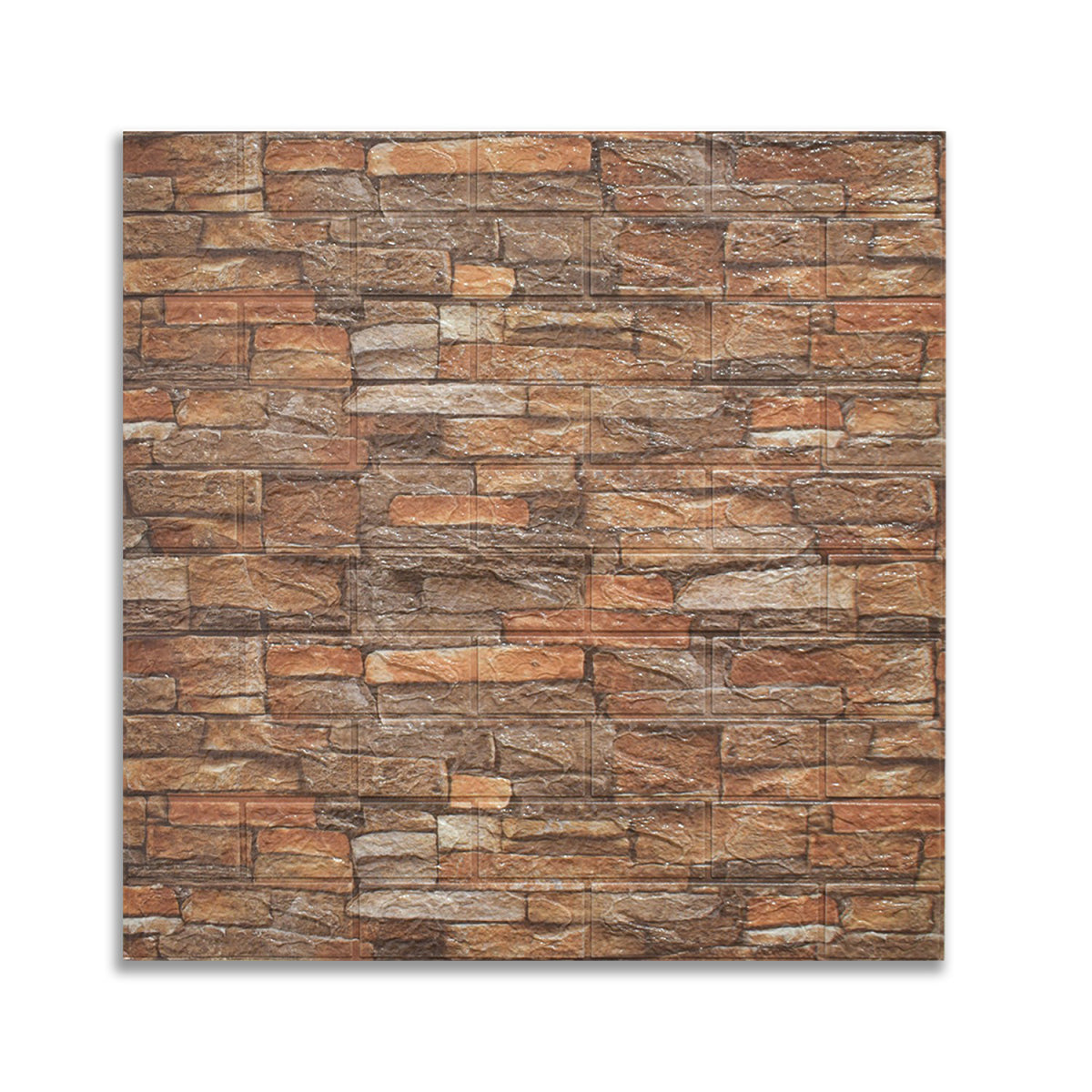 Set 10 x Tapet 3D autoadeziv, design modern, usor de curatat, 70x77cm, Naimeed D3572