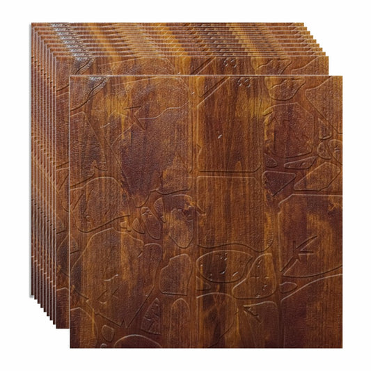 Set 10 x Tapet 3D autoadeziv, design modern, usor de curatat, 70x70 cm, Naimeed D3589