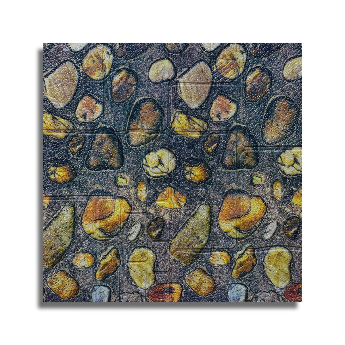 Set 10 x Tapet 3D autoadeziv, design modern, usor de curatat, 70x70 cm, Naimeed D3596