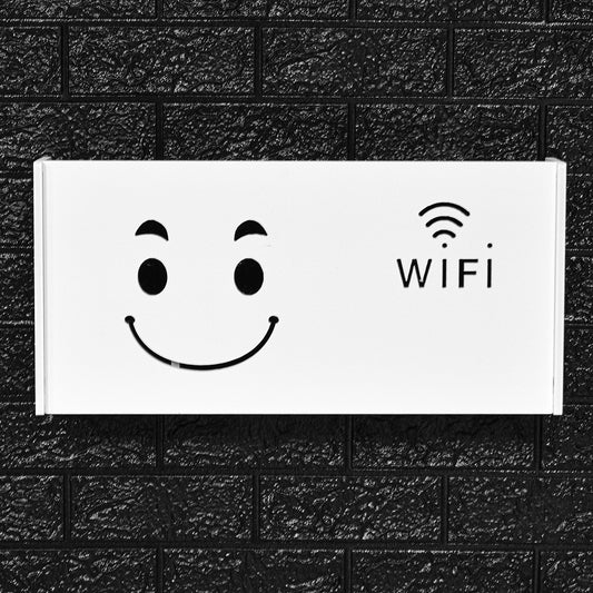 Raft suport Router Wireless, pentru mascare fire si echipament WIFI, D4154, 52*25*8.5 cm