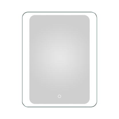 Oglinda baie, sistem iluminare LED, IP44, 60x80cm, D4220, Dezaburire, Touch
