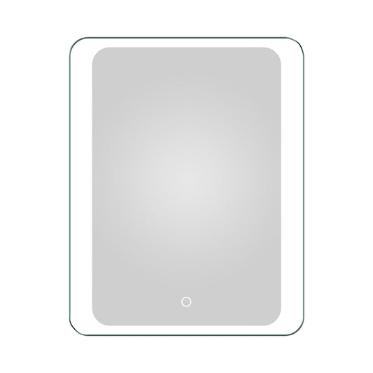 Oglinda baie, sistem iluminare LED, IP44, 60x80cm, D4220, Dezaburire, Touch