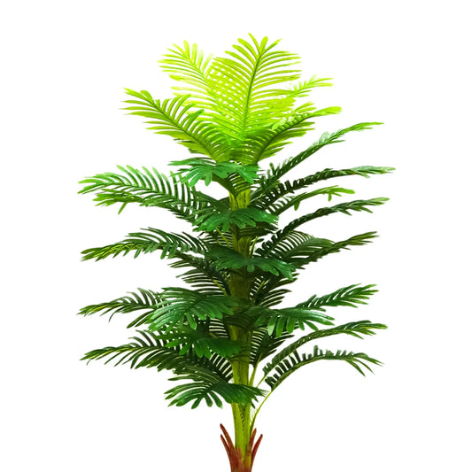 Planta artificiala, Palmier Areca fara ghiveci, 36 frunze, D4257, 150cm, verde - 221.ro