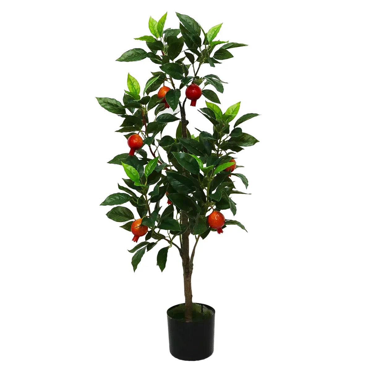 Copac artificial, Rodie cu ghiveci D4274, 115cm - 221.ro