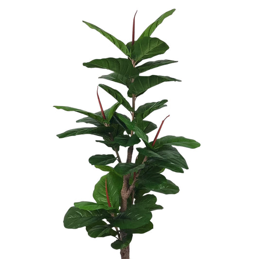 Planta artificiala, Ficus Pandurata fara ghiveci, D4276, 165cm, verde