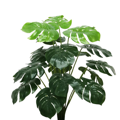 Planta artificiala, Monstera fara ghiveci, D4283, 75cm, verde - 221.ro