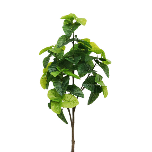 Planta artificiala, Alocasia fara ghiveci, D4290, 165cm, verde