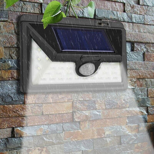 Lampa solara, cu senzor de miscare, lumina LED,  acumulator, Naimeed D4310, 32 LED-uri