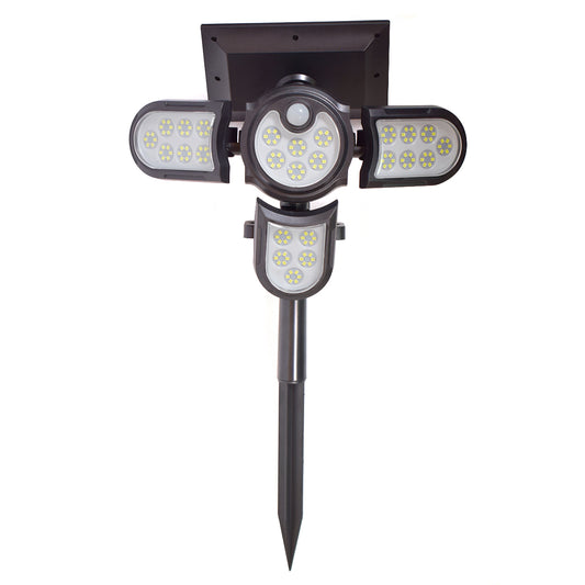 Lampa solara, cu senzor de miscare, lumina LED,  acumulator, Naimeed D4331, 150 LED-uri