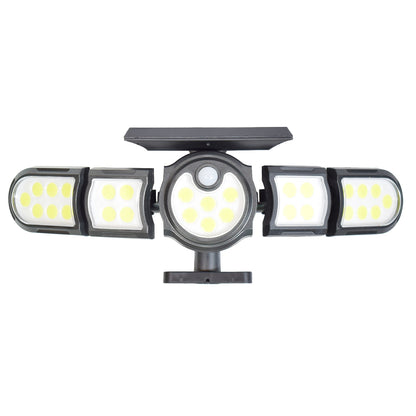 Lampa solara, cu senzor de miscare, lumina LED,  acumulator, Naimeed D4332, COB 196 LED-uri