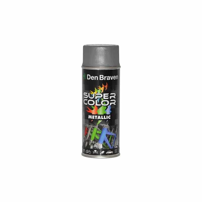 Spray vopsea, finisaj metallic inox, 400ml, Den Braven / D43440003