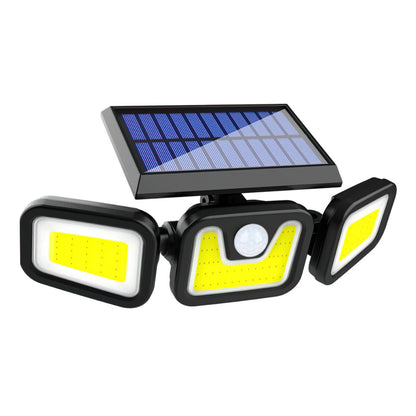 Lampa solara, cu senzor de miscare, lumina LED,  acumulator, Naimeed D4347, COB 100 LED-uri