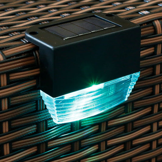 Lampa solara, lumina LED, iluminare ambientala sau multicolora, acumulator, Naimeed D4349, set 2 bucati