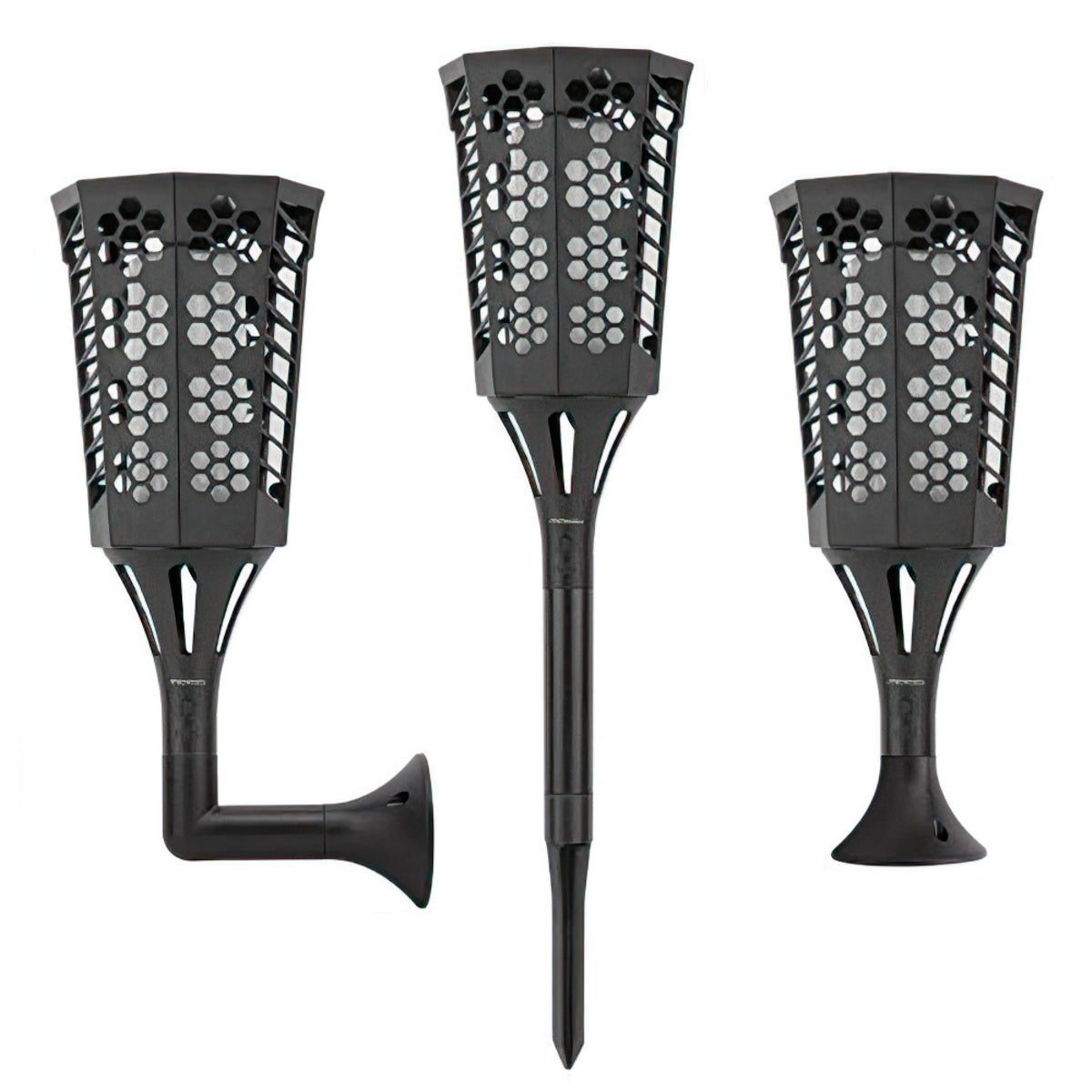 Lampa solara, efect de flacara, lumina LED, acumulator, Naimeed D4363, 96 LED-uri