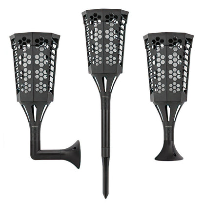 Lampa solara, efect de flacara, lumina LED, acumulator, Naimeed D4363, 96 LED-uri