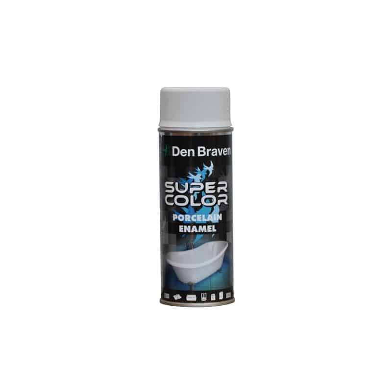 Spray portelan expoxy 400ml, vopsea rezistenta, alb Den Braven / D43700001