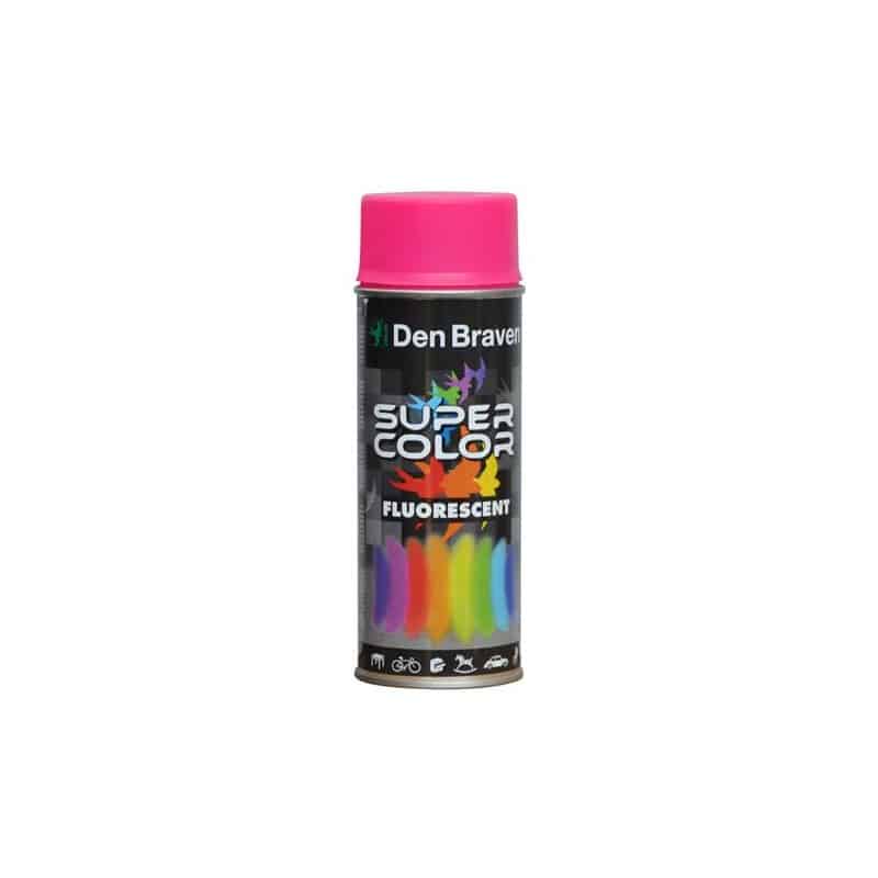 Spray vopsea fluorescent, 400 ml, roz Den Braven / D43940002