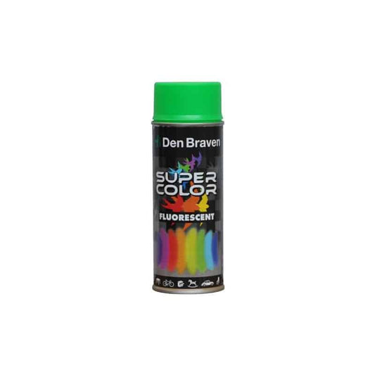 Spray vopsea fluorescent, 400ml, verde Den Braven / D43940004
