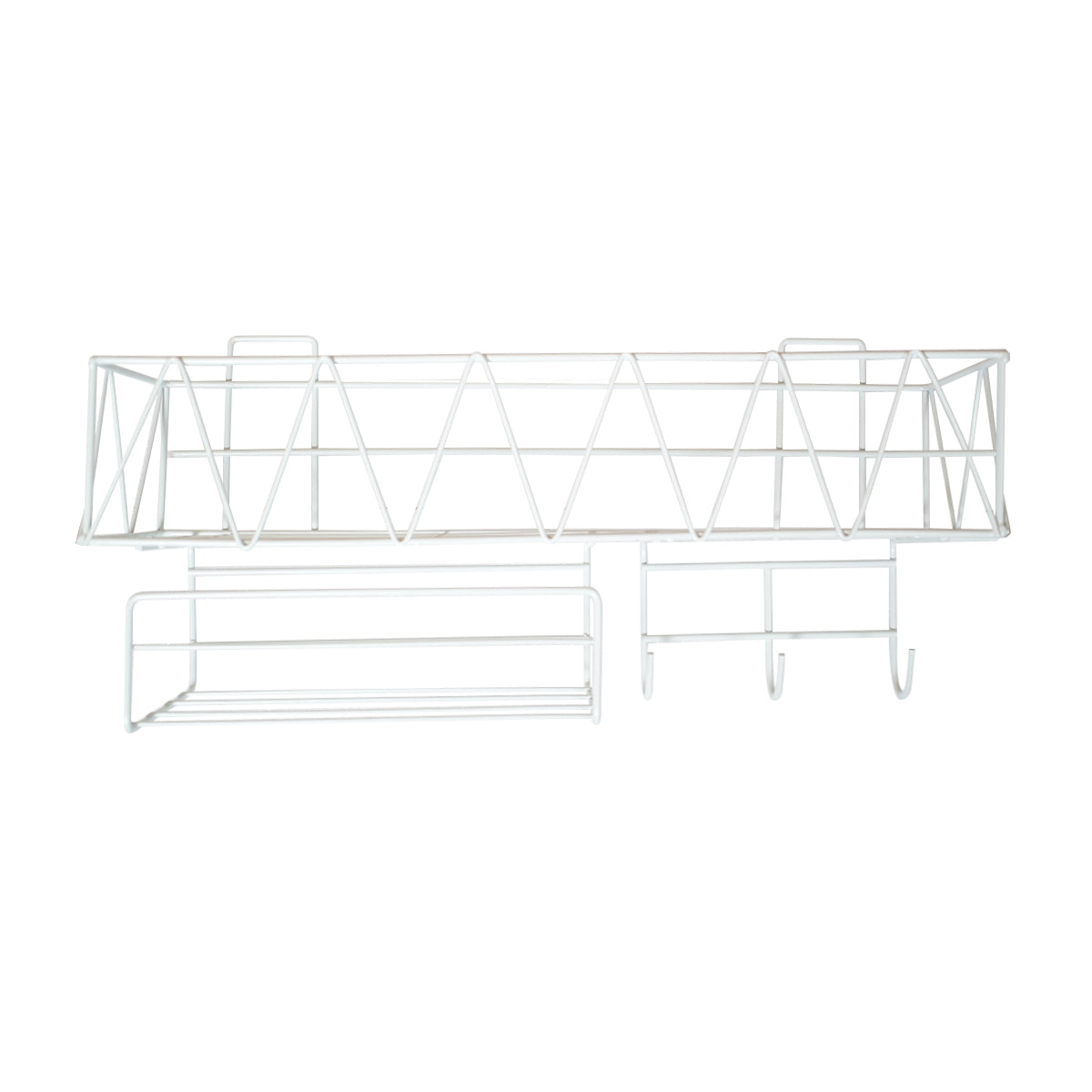 Raft metalic, multifunctional, Naimeed D4421, Alb