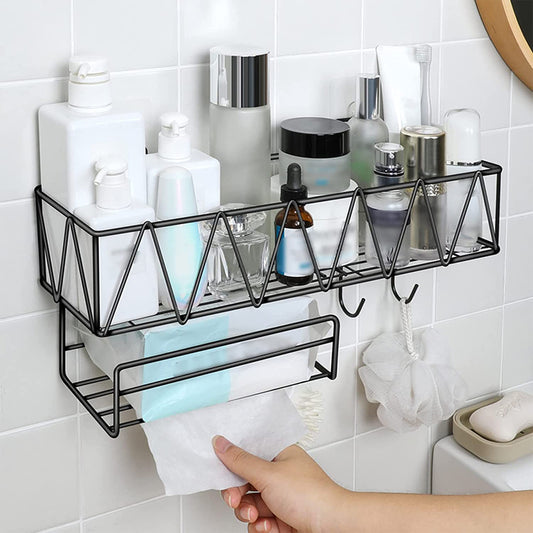 Raft metalic, multifunctional, Naimeed D4422, Negru
