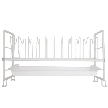 Raft metalic pentru vase, Naimeed D4448, Alb
