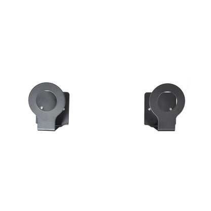 Set 2 suporturi metalice pentru tocatoare, Naimeed D4511, Negru