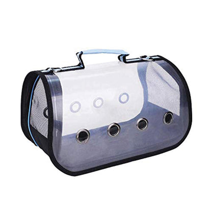 Geanta pentru transportul animalelor de companie, Naimeed D4522, M, Albastru