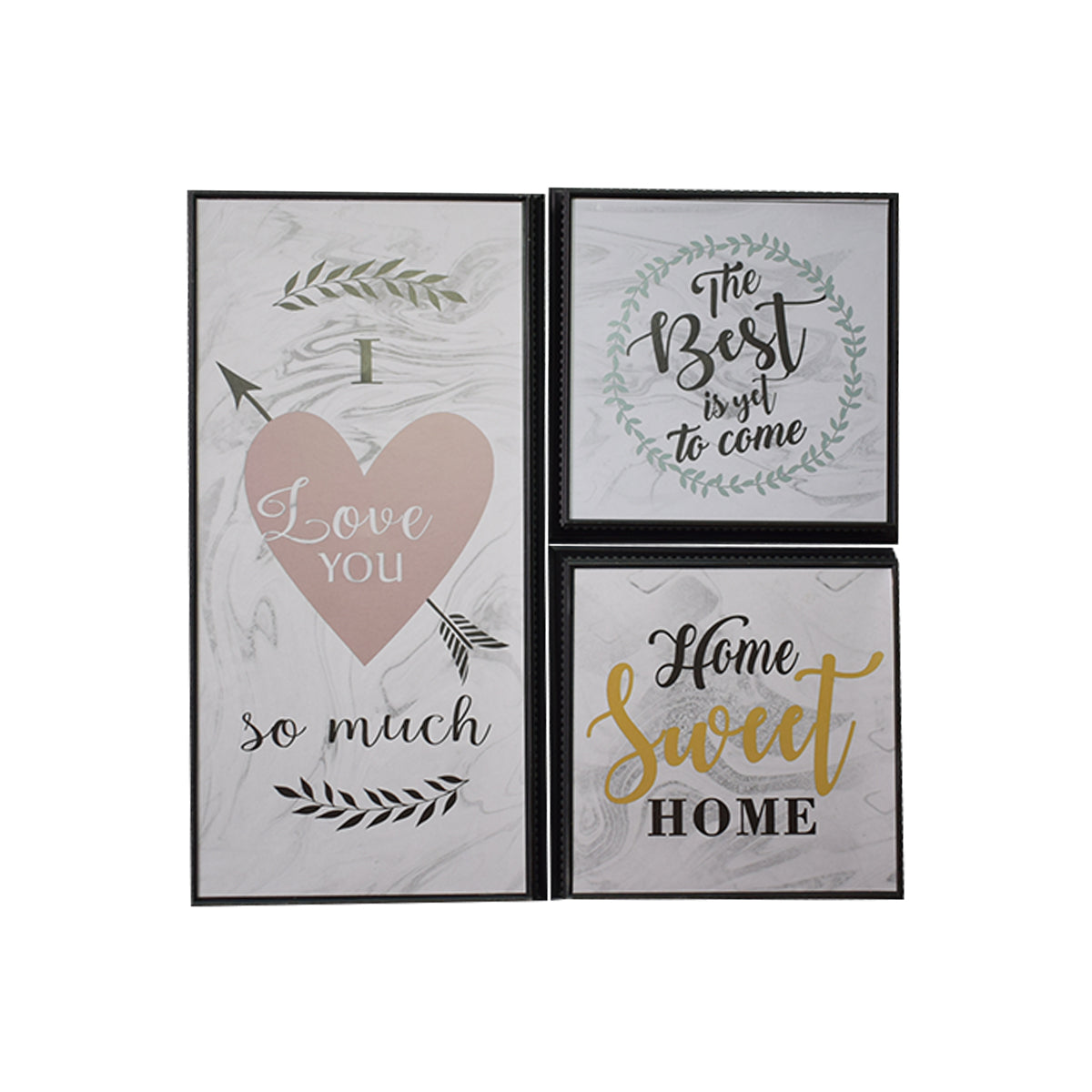 Set decoratiuni, Naimeed D4540N, Negru
