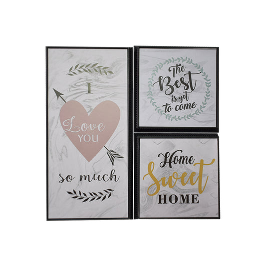 Set decoratiuni, Naimeed D4540N, Negru