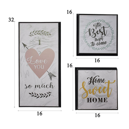 Set decoratiuni, Naimeed D4540N, Negru