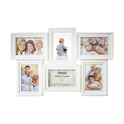 Rama foto, 6 poze, Naimeed D4559W, Alb