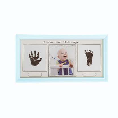 Rama foto cu amprenta, personalizabila, Naimeed D4571B, Albastru