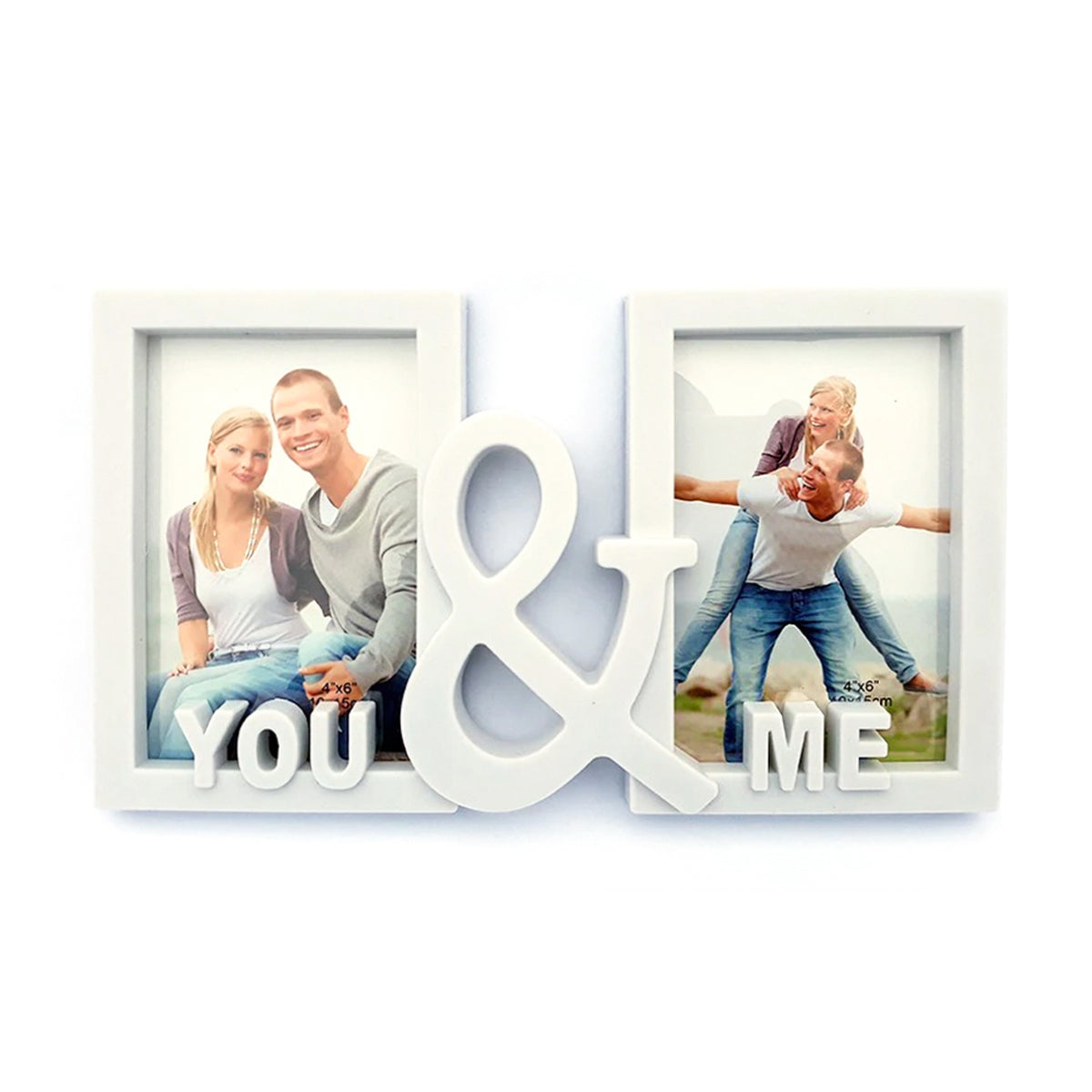 Rama foto You and me, 2 poze, Naimeed D4576W, Alb